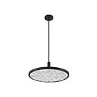 Eglo 207419a Courtney 1-lumière Noir LED Suspendu