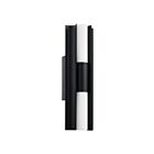 Eglo 207631a Colton 2-lumières Structure noire LED Lampe de salle de bain