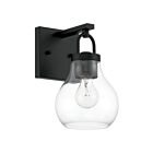 Eglo 207634a Mansfield Noir mat Lampe de salle de bain