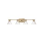 Eglo 207659a Gilford Champagne Lampe de salle de bain