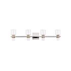 Eglo 207682a Amelia 8-lumières Nickel LED Lampe de salle de bain