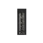 Eglo 207731a Lionel 1-lumière Noir LED Applique Murale Extérieur
