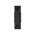 Eglo 207733a Brera Noir Applique Murale Extérieur