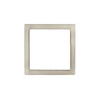 Garniture encastrée carrée de 7 po Eglo Trago 204947 Nickel satiné