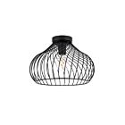 Plafonnier Eglo Staverton 32469A 1-Lumière Noir