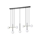 Eglo 390178A 40W Noir et laiton brossé Suspendu