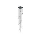 Eglo 390492a Comareira 40-lumières 84W Blanc et or LED Suspendu