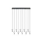 Eglo 390494a Comareira 10-lumières 26W Blanc et or LED Suspendu