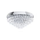 Eglo 39491A 40W Chrome Montage semi-encastré