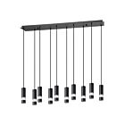 Eglo 39707A 10-lumières 40W Noir Suspendu