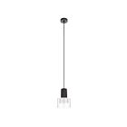 Suspendu Eglo Molineros 39725A 1-Lumière Noir 6W