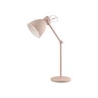 Lampe de table Eglo Priddy-P 49086A 40W 1-Lumière Pastel Abricot