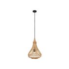 Suspendu Eglo Amsfield 49772A 1-Lumière Brun 60W