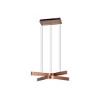 Eglo 901864a Folcino 2-lumières 36W Bronze LED Suspendu