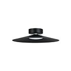 Eglo 902182a Conomavilla 1-lumière 15.5W Noir LED Semi Plafonnier Encastré