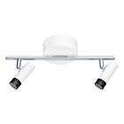 Eglo 93809A Lianello 8.4W Blanc et Chromé LED Projecteur