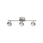 Éclairage sur rail LED Eglo Lombes 94304A 12.6W Nickel satiné