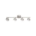 Éclairage sur rail LED Eglo Lombes 94305A 16.8W Nickel satiné