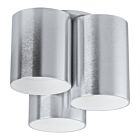 Eglo 94634A Vistal 3-Lumières 9.9W Aluminium anodisé Plafonnier LED
