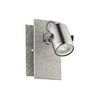 Applique murale Eglo Praceta 95741A 5W Gris et nickel satiné