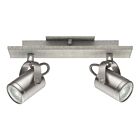 Eglo 95742A 10W Gris et Nickel satiné LED Réglable Éclairage sur rail