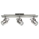 Eglo 95743A 15W Gris et Nickel satiné LED Réglable Éclairage sur rail