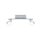 Éclairage sur rail LED Eglo Cardillio 95997A 9.9W Aluminium et chrome