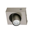 Éclairage sur rail LED Eglo Robledo 96605A 5W Nickel satiné et noir
