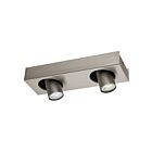 Éclairage sur rail LED Eglo Robledo 96606A 10W Nickel satiné et noir