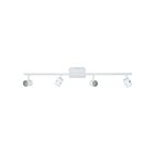 Éclairage sur rail LED Eglo Vergiano 97509A 20W Blanc