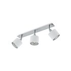 Eglo 97534A 10W Nickel satiné et blanc Éclairage Sur Rail