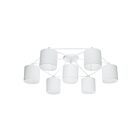 Plafonnier Eglo Staiti 97903A 7-Lumières Blanc