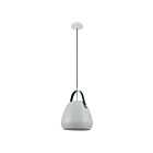 Suspendu Eglo Bednall 98348A 1-Lumière Gris et Noir 60W
