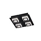 Eglo 99364A 15.1W Noir LED Montage semi-encastré