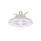 Highbay rond à LED température CCT au choix wattage sélectionnable Eiko BAYE3-PS150-FCCT-U-WH