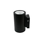 Applique murale cylindrique Eiko CWSP6S-36W-8CCT3-UNV-PC-BK température CCT au choix Noir 