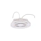 Highbay rond à LED température CCT au choix wattage sélectionnable Eiko HBX3-PS150-FCCT-H-WH