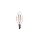 Lampe décorative de filament de LED Eiko LED2.5WB11E12-FIL-827-DIM-G7 B11 2.5w