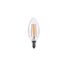 Lampe décorative de filament de LED Eiko LED4.5WB11E12-FIL-827-DIM-G7 B11 4.5w