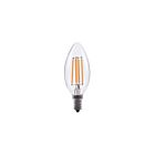 Lampe décorative de filament de LED Eiko LED4WB11E12-FIL-827-DIM-G7 B11 4w