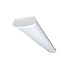 Luminaire enveloppant linéaire LED température CCT au choix Eiko LLW4-PS48-8FCCT-HD Blanc 4'