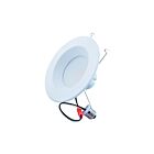 Encastré LED avec température CCT au choix Eiko RDR6-13W9CCT5-120DTWHB 6'' 13W blanc