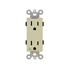 Enerlites 61500-IG-I 15A 125V Ivoire Réceptacle