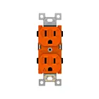 Enerlites 61510-O 15A 125V L'orange Réceptacle