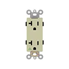 Enerlites 62000-IG-I 20A 125V Ivoire Réceptacle
