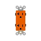 Enerlites 62000-IG-O 20A 125V L'orange Réceptacle