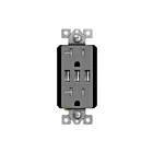 Enerlites 62001-TR3USB-CC-GY 20A 125V Gris Réceptacle