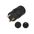 Enerlites 69354-BK Adaptateur compact NEMA TT30P vers 6-50R