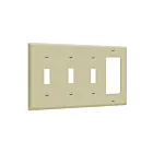 Enerlites 881331-I Plaque murale combinée quadruple