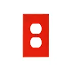 Enerlites 8821-R Prise double Plaque murale un gang